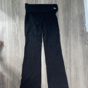 PINK flared yoga pants